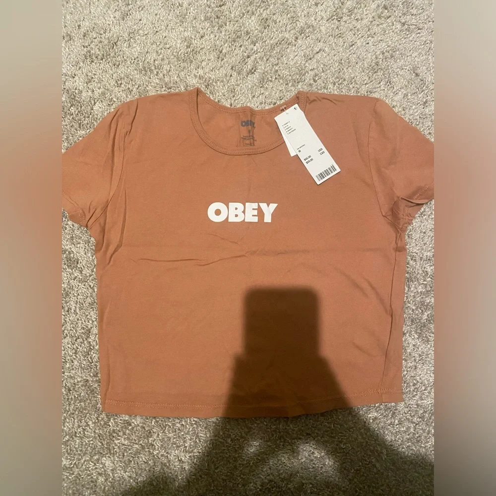 Obey cropped baby tee - Picture 3 of 5